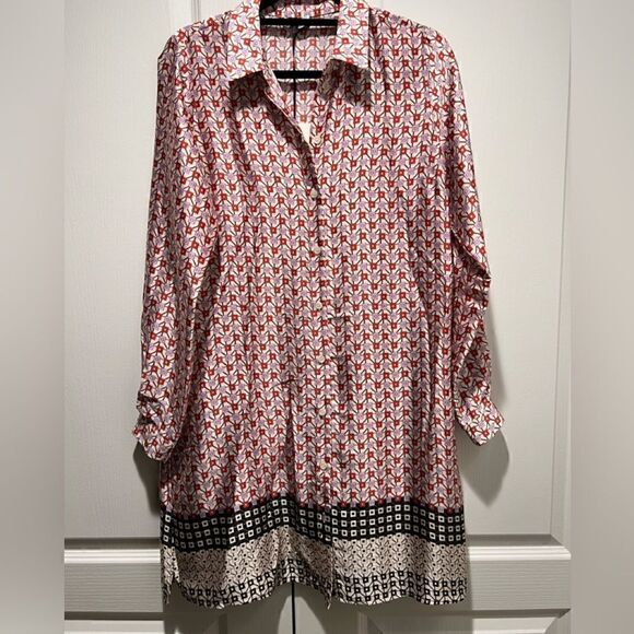 LIU JO geometric-patterned shirt dress - Picture 4 of 9